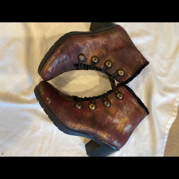 Jose Saenz ankle boots Metallic brown size 36 - Picture 16 of 16